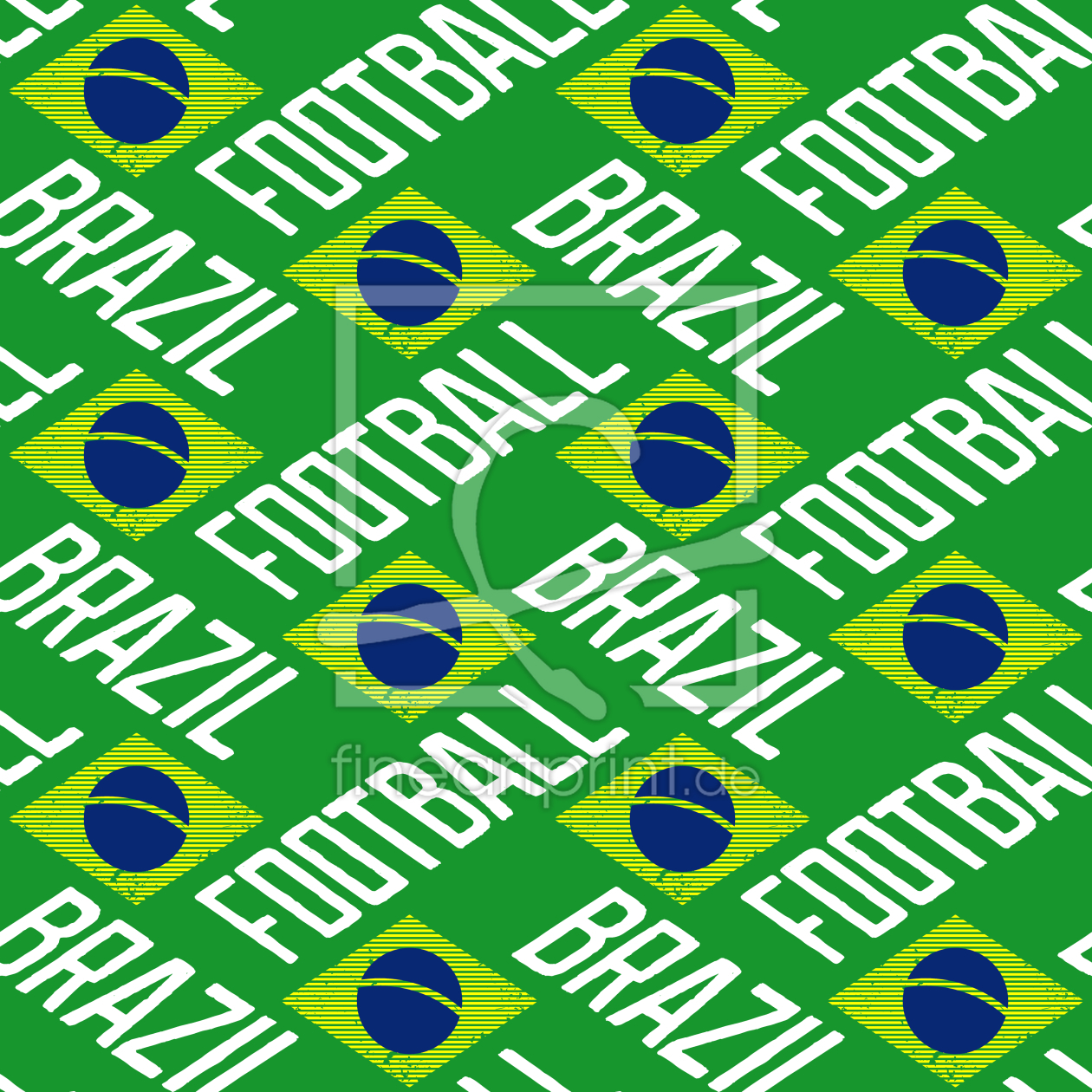 Bild-Nr.: 9009507 Brasilianischer Fussball erstellt von patterndesigns-com