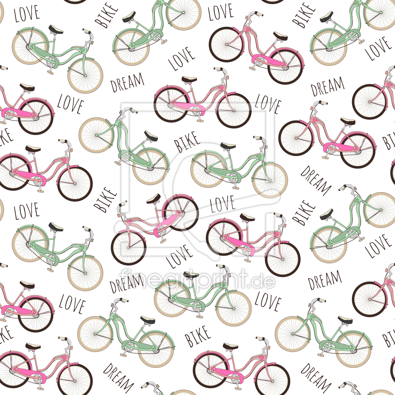 Bild-Nr.: 9009529 Retro Bikes erstellt von patterndesigns-com