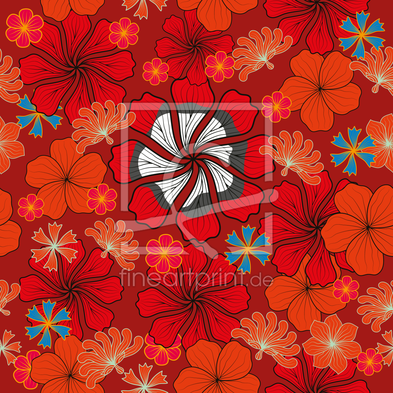 Bild-Nr.: 9009575 Blumen Der Freude erstellt von patterndesigns-com