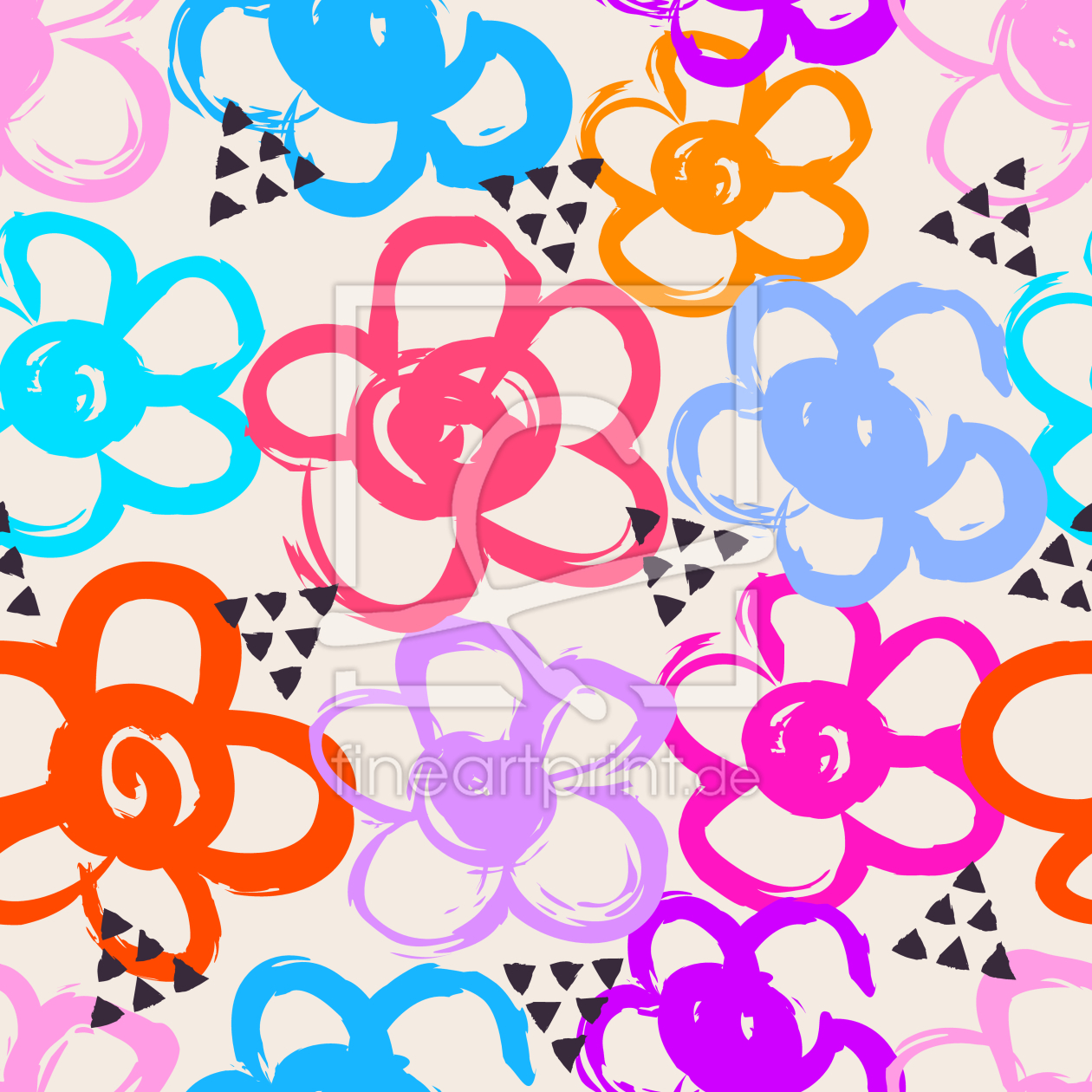 Bild-Nr.: 9009615 Festival Blumen erstellt von patterndesigns-com