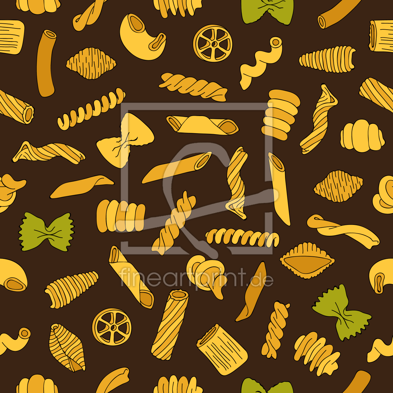 Bild-Nr.: 9009636 Italienische Nudeln erstellt von patterndesigns-com