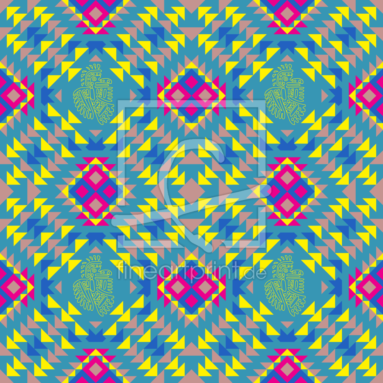 Bild-Nr.: 9009738 Mexikanische Art erstellt von patterndesigns-com
