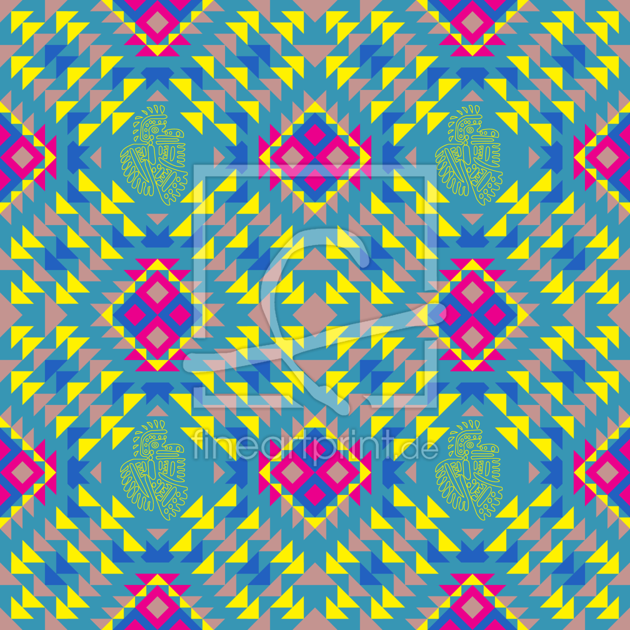 Bild-Nr.: 9009738 Mexikanische Art erstellt von patterndesigns-com