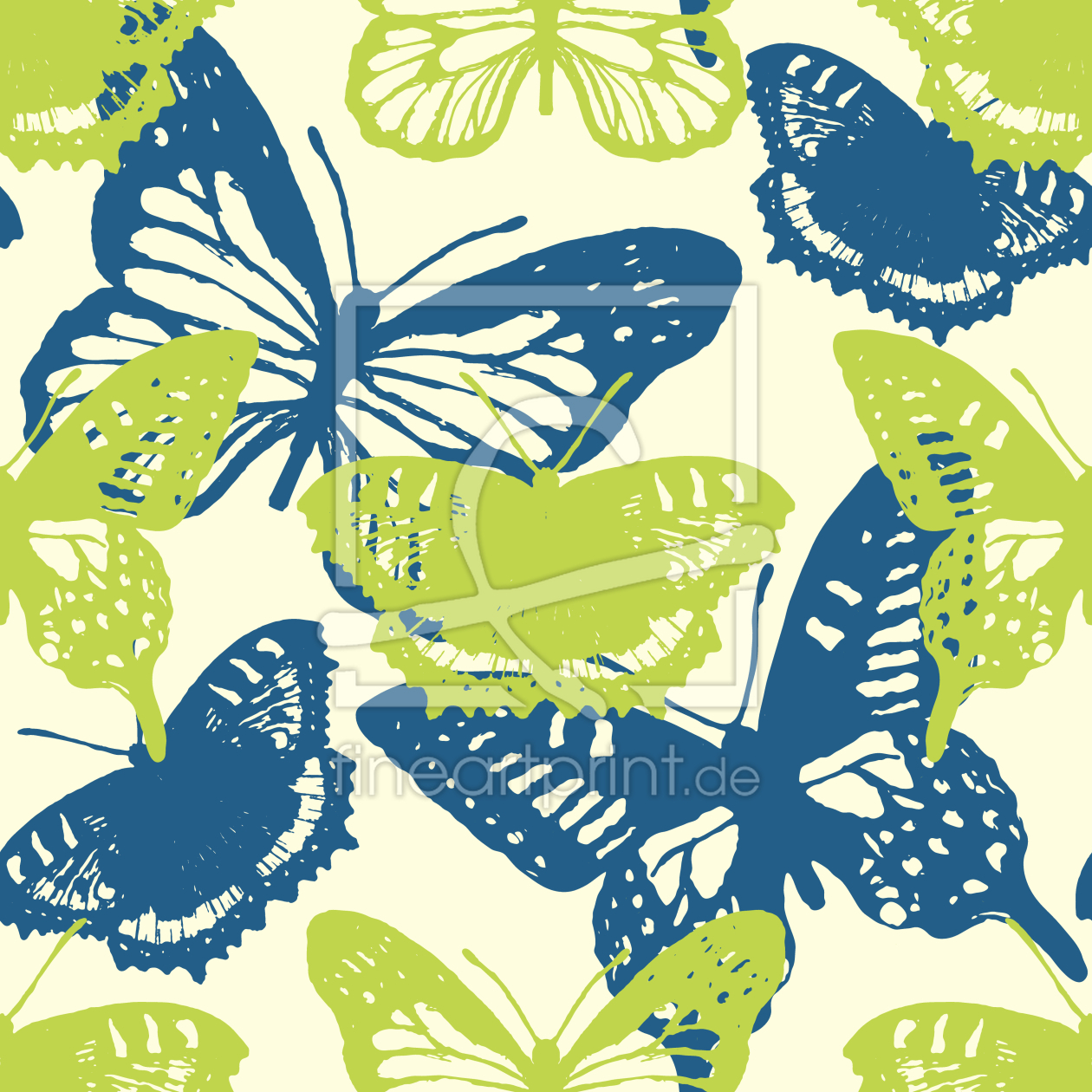 Bild-Nr.: 9009763 Frühlings Schmetterlinge erstellt von patterndesigns-com