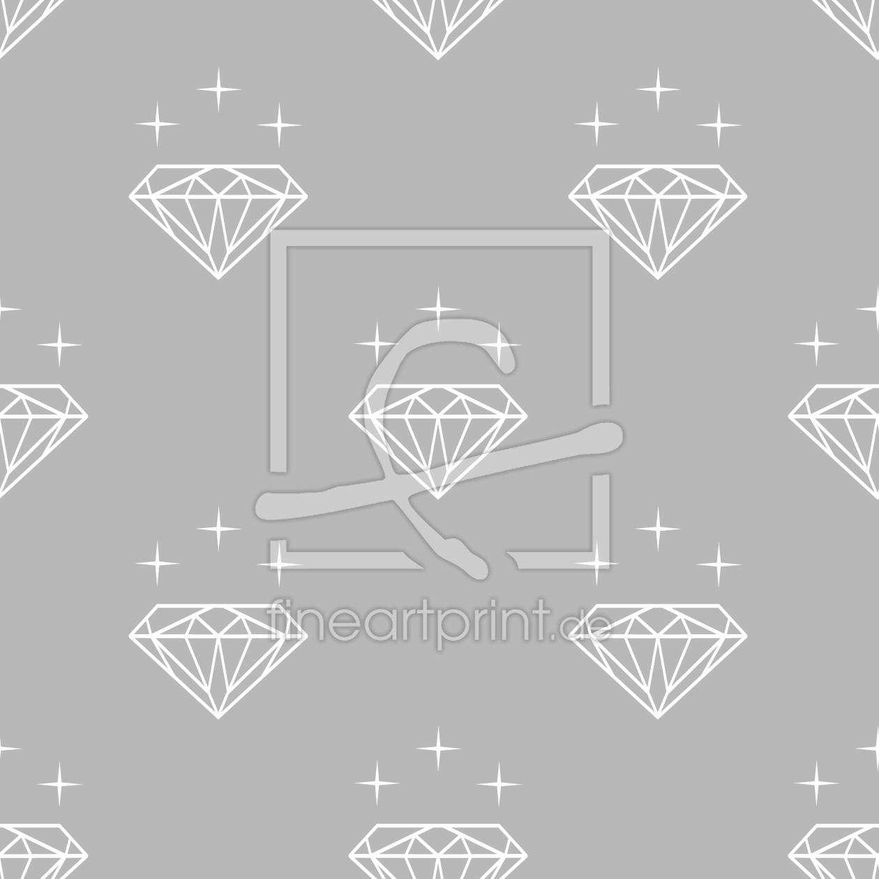 Bild-Nr.: 9010101 Diamanten-Silhouetten erstellt von patterndesigns-com