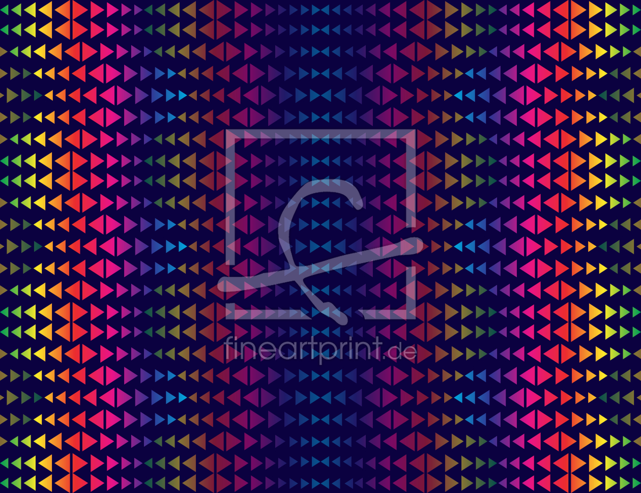 Bild-Nr.: 9010125 Digitale Dreiecke erstellt von patterndesigns-com