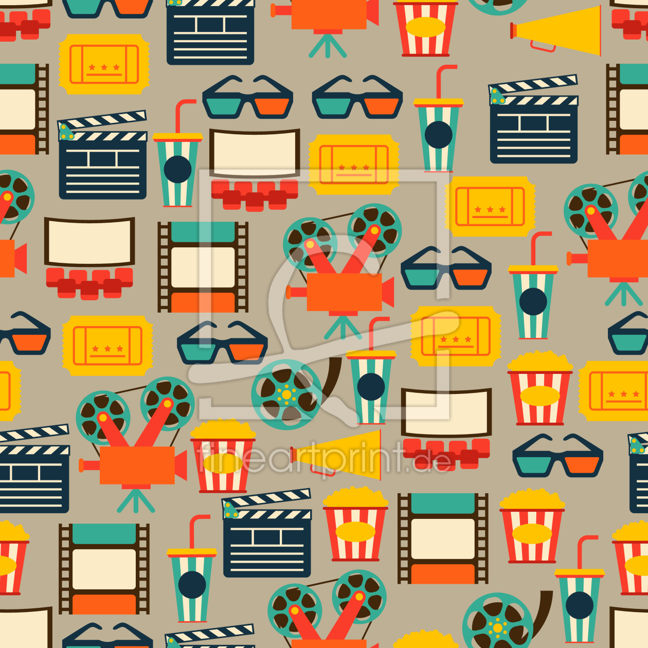 Bild-Nr.: 9010145 Im Kino erstellt von patterndesigns-com