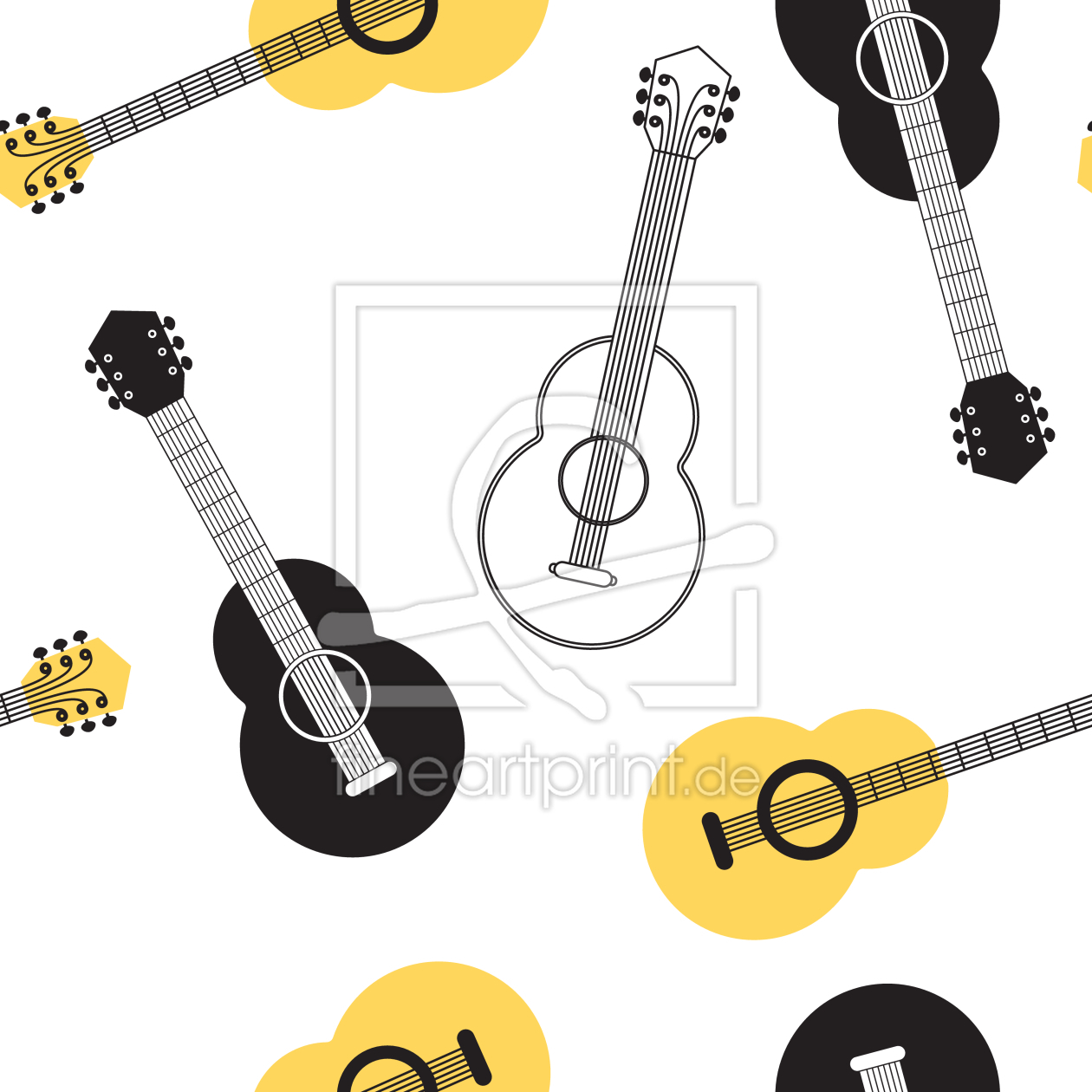 Bild-Nr.: 9010148 Akustische Gitarre erstellt von patterndesigns-com