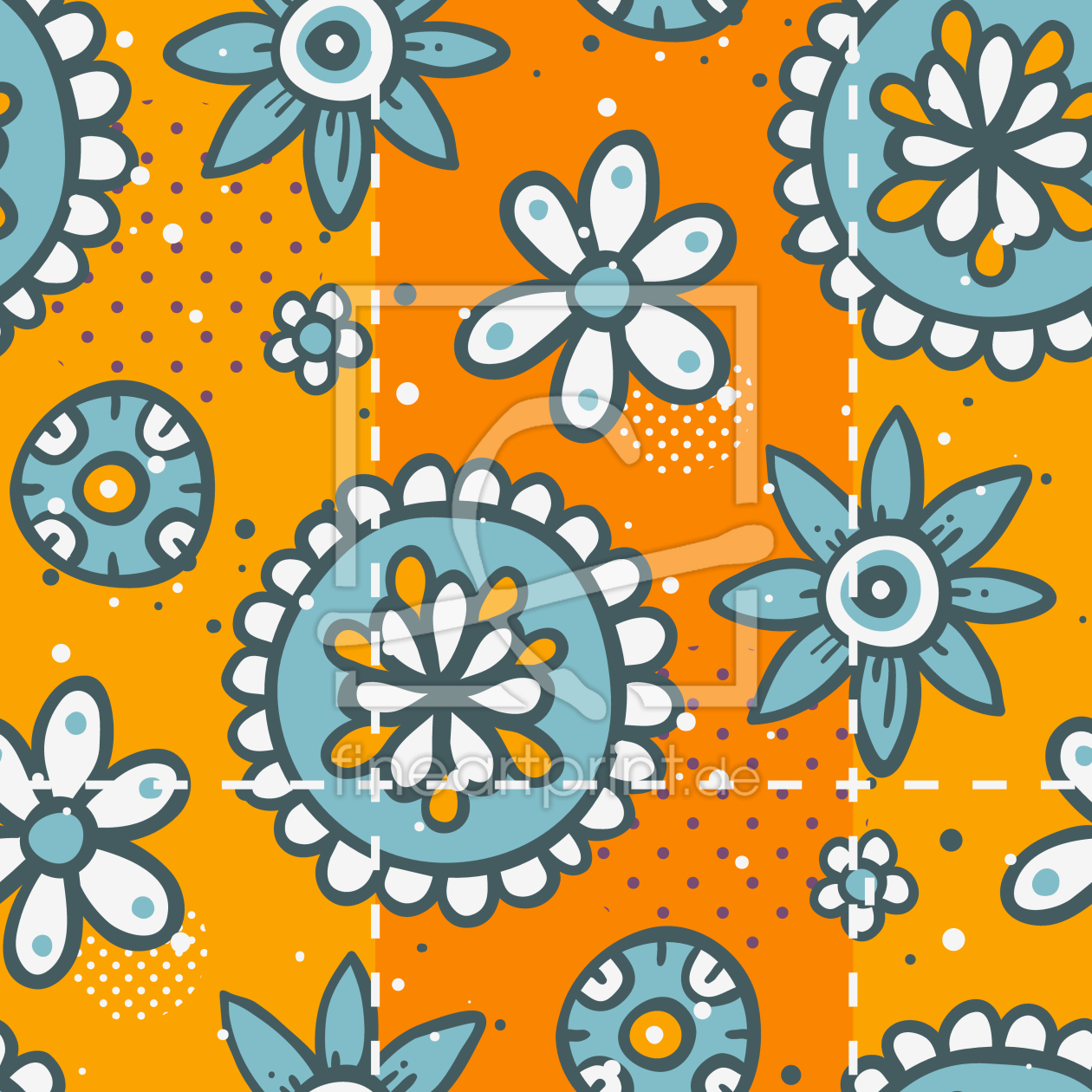 Bild-Nr.: 9010186 Doodle-Blümchen erstellt von patterndesigns-com