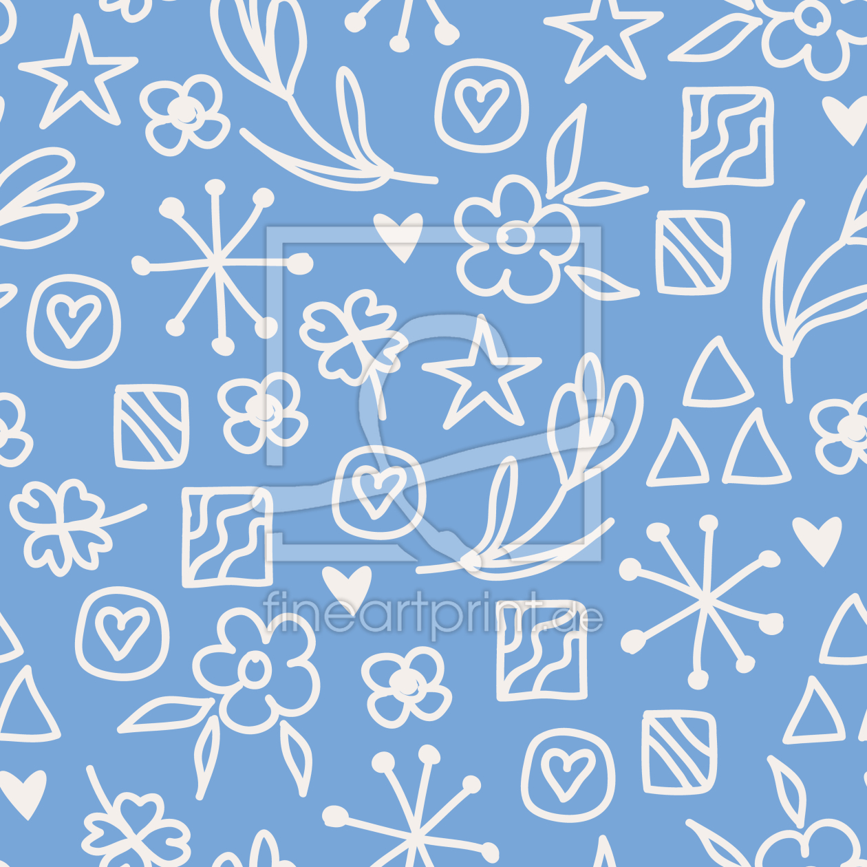 Bild-Nr.: 9010209 Glückssymbole erstellt von patterndesigns-com