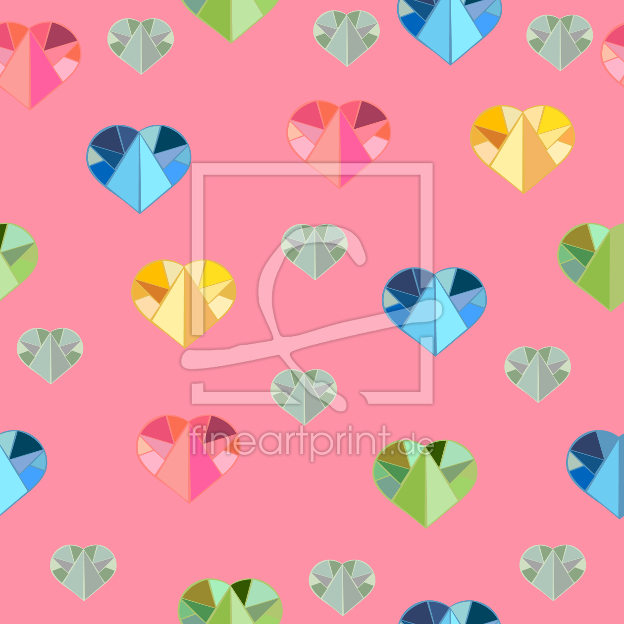 Bild-Nr.: 9010348 Kristallene Liebe erstellt von patterndesigns-com