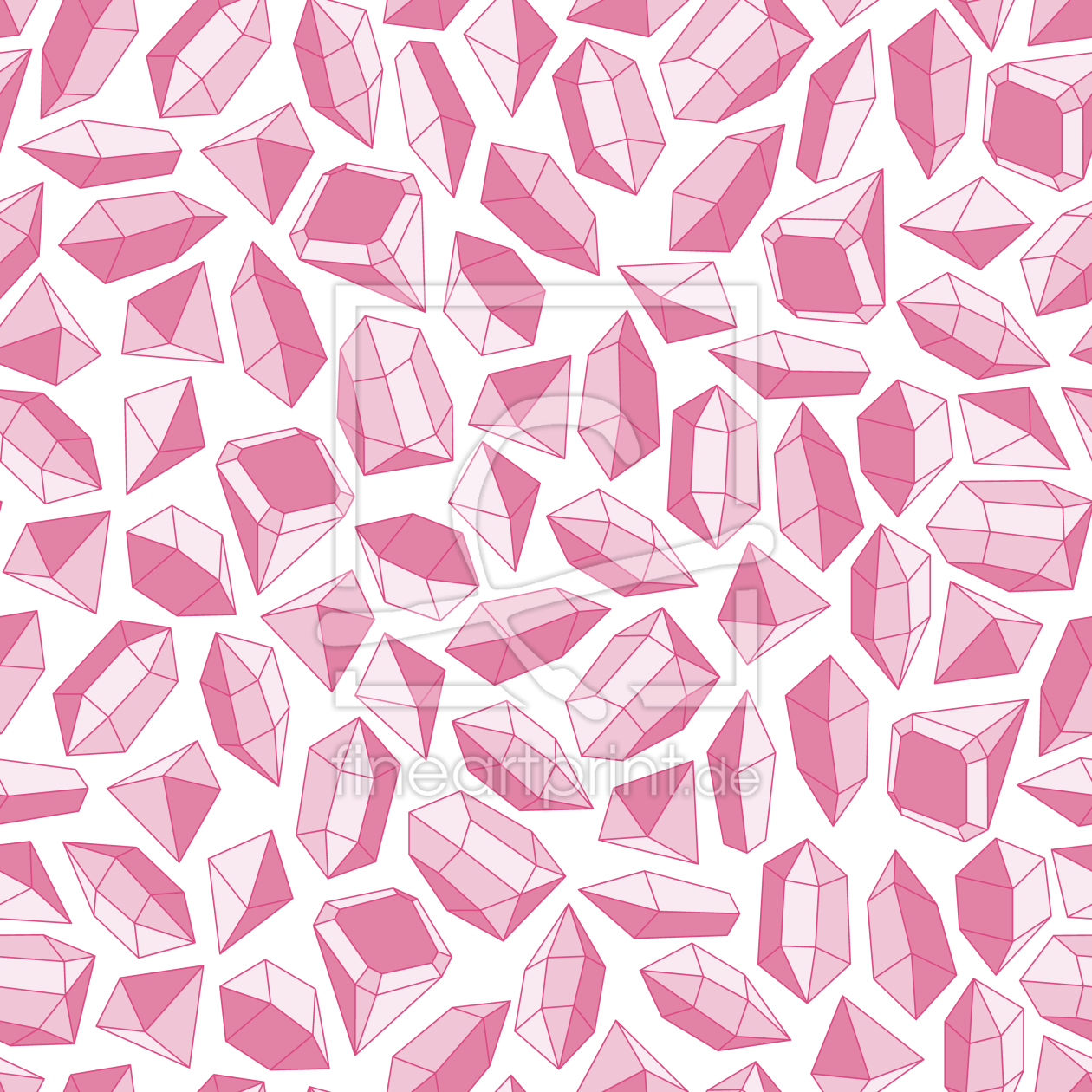 Bild-Nr.: 9010433 Mädchen lieben Diamanten erstellt von patterndesigns-com