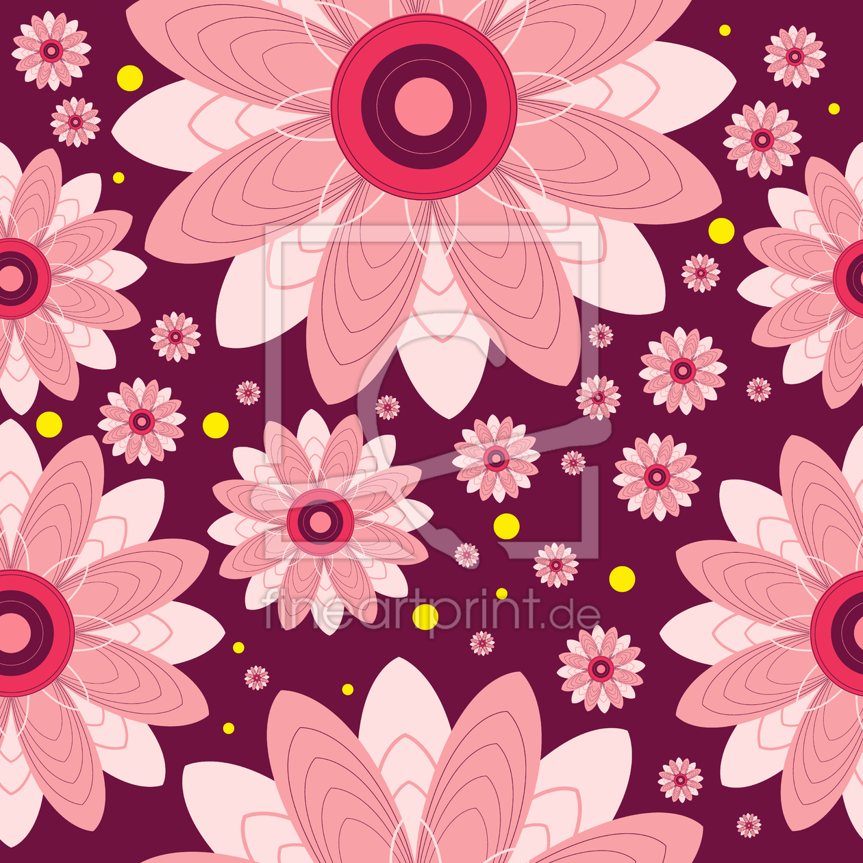 Bild-Nr.: 9010473 Florales Zentrum erstellt von patterndesigns-com