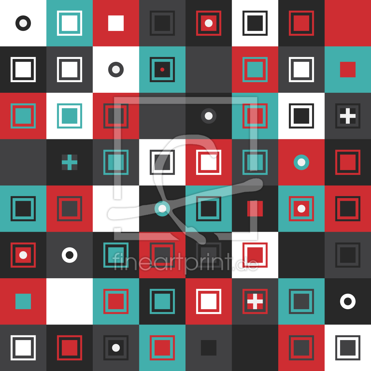 Bild-Nr.: 9010514 Patchwork Gitter erstellt von patterndesigns-com