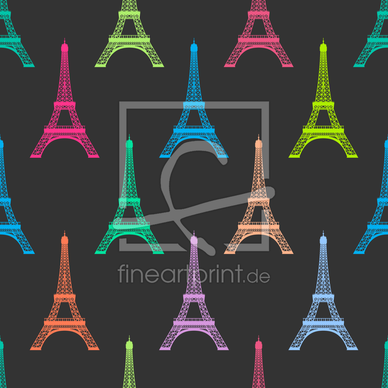 Bild-Nr.: 9010533 Eiffelturm bei Nacht erstellt von patterndesigns-com