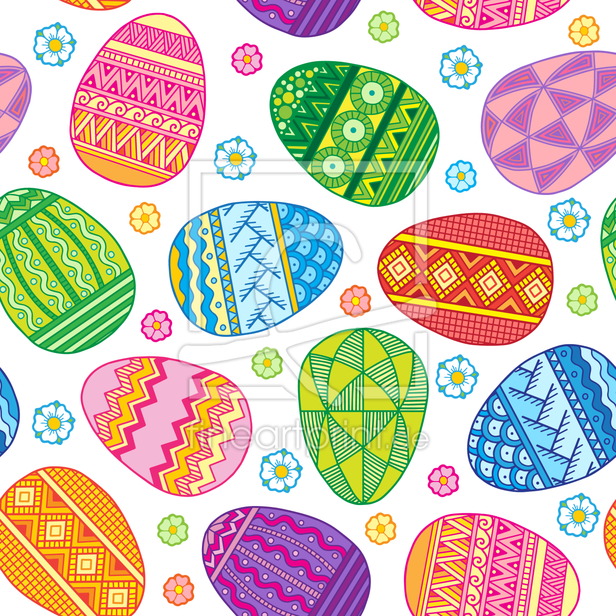 Bild-Nr.: 9010566 Bunte Ostern erstellt von patterndesigns-com