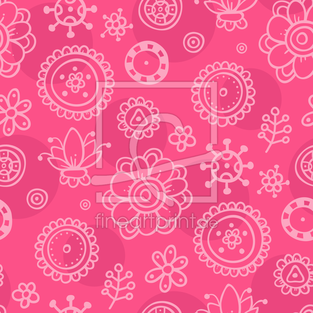 Bild-Nr.: 9010674 Mädchen Garten erstellt von patterndesigns-com
