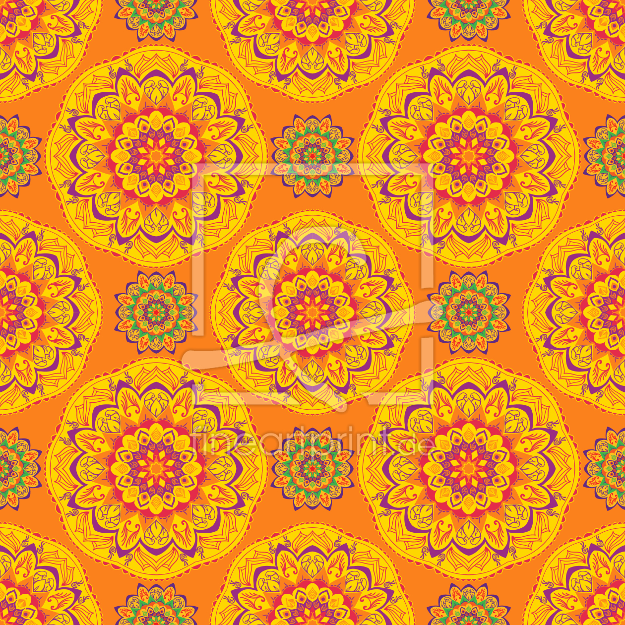 Bild-Nr.: 9010731 Exotische Mandala Explosion erstellt von patterndesigns-com