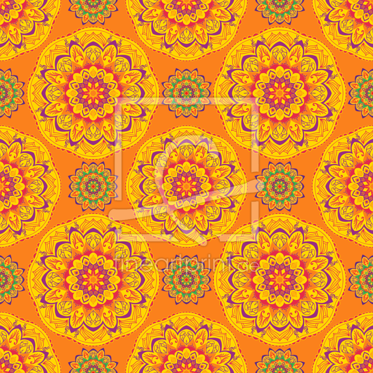 Bild-Nr.: 9010731 Exotische Mandala Explosion erstellt von patterndesigns-com