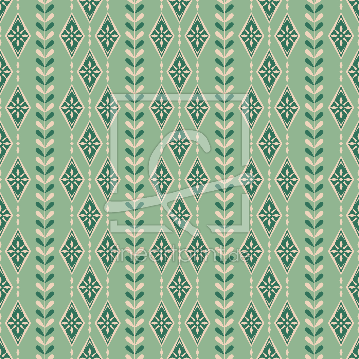 Bild-Nr.: 9010838 Vintage Schneeflocken Streifen erstellt von patterndesigns-com