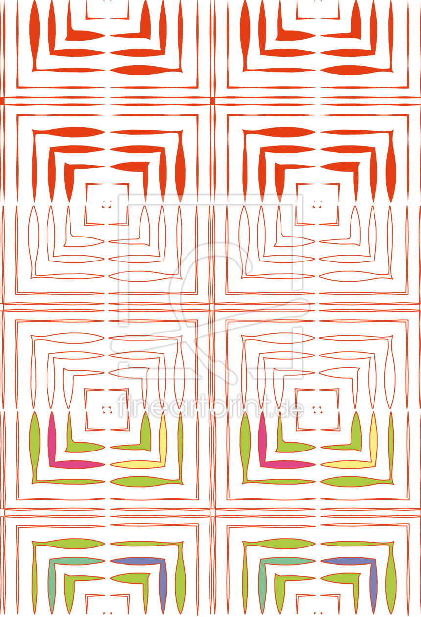 Bild-Nr.: 9010854 Abwechslungsreiche Quadratische Elemente erstellt von patterndesigns-com