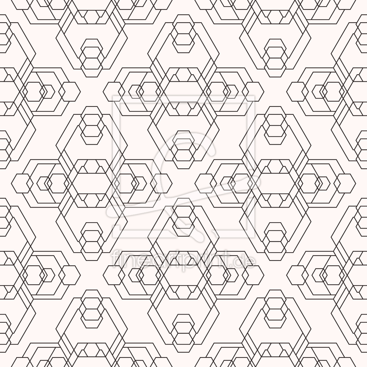 Bild-Nr.: 9010916 Alien Sechsecke erstellt von patterndesigns-com