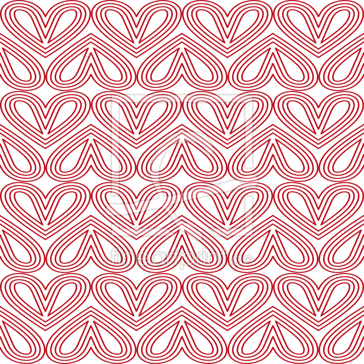 Bild-Nr.: 9010958 Herzen Seite An Seite erstellt von patterndesigns-com