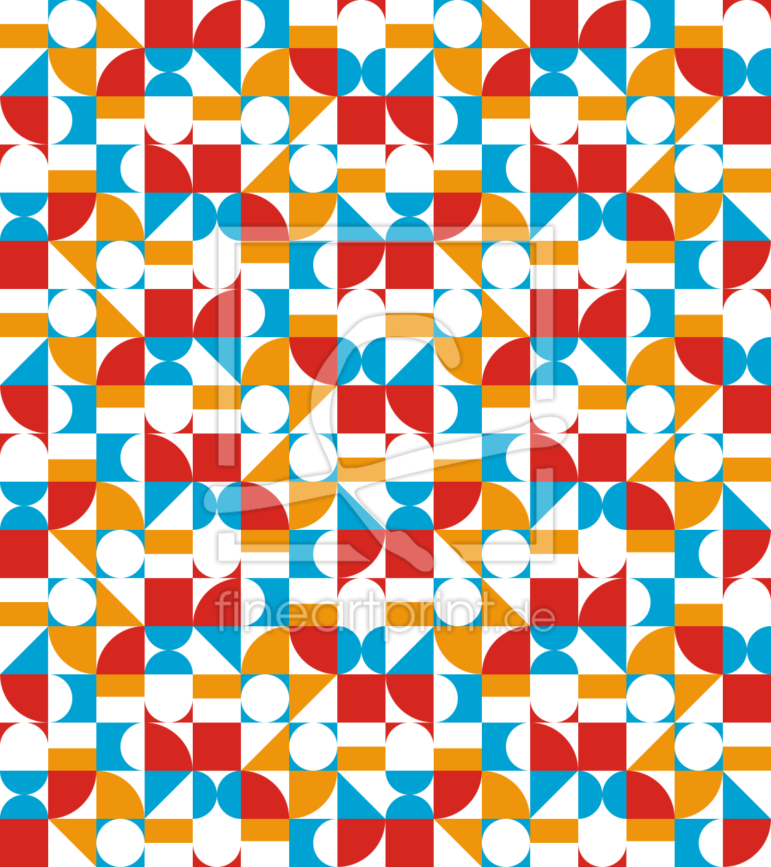 Bild-Nr.: 9011034 Sechziger Geometrie erstellt von patterndesigns-com