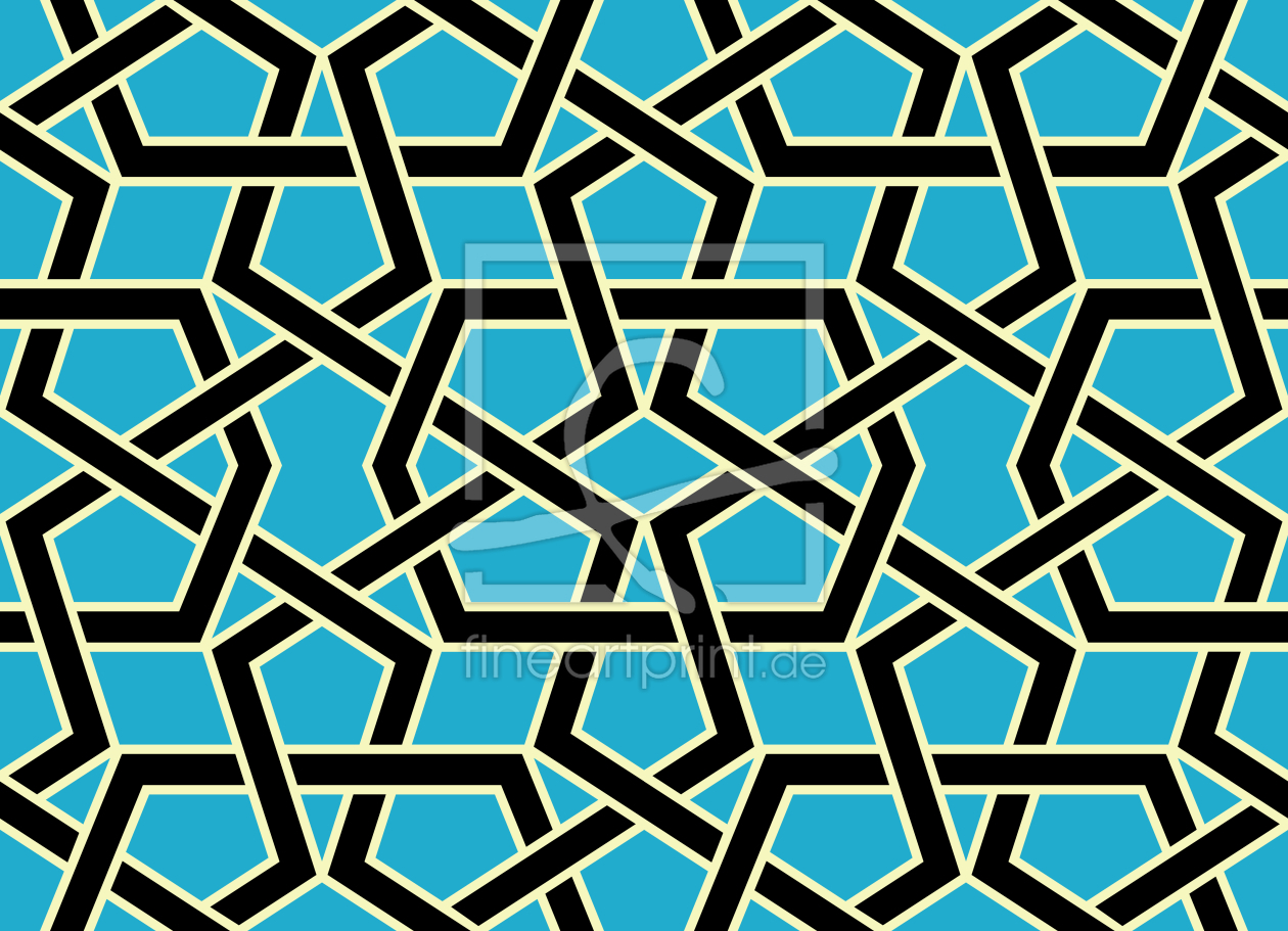 Bild-Nr.: 9011175 Linien-Labyrinth erstellt von patterndesigns-com