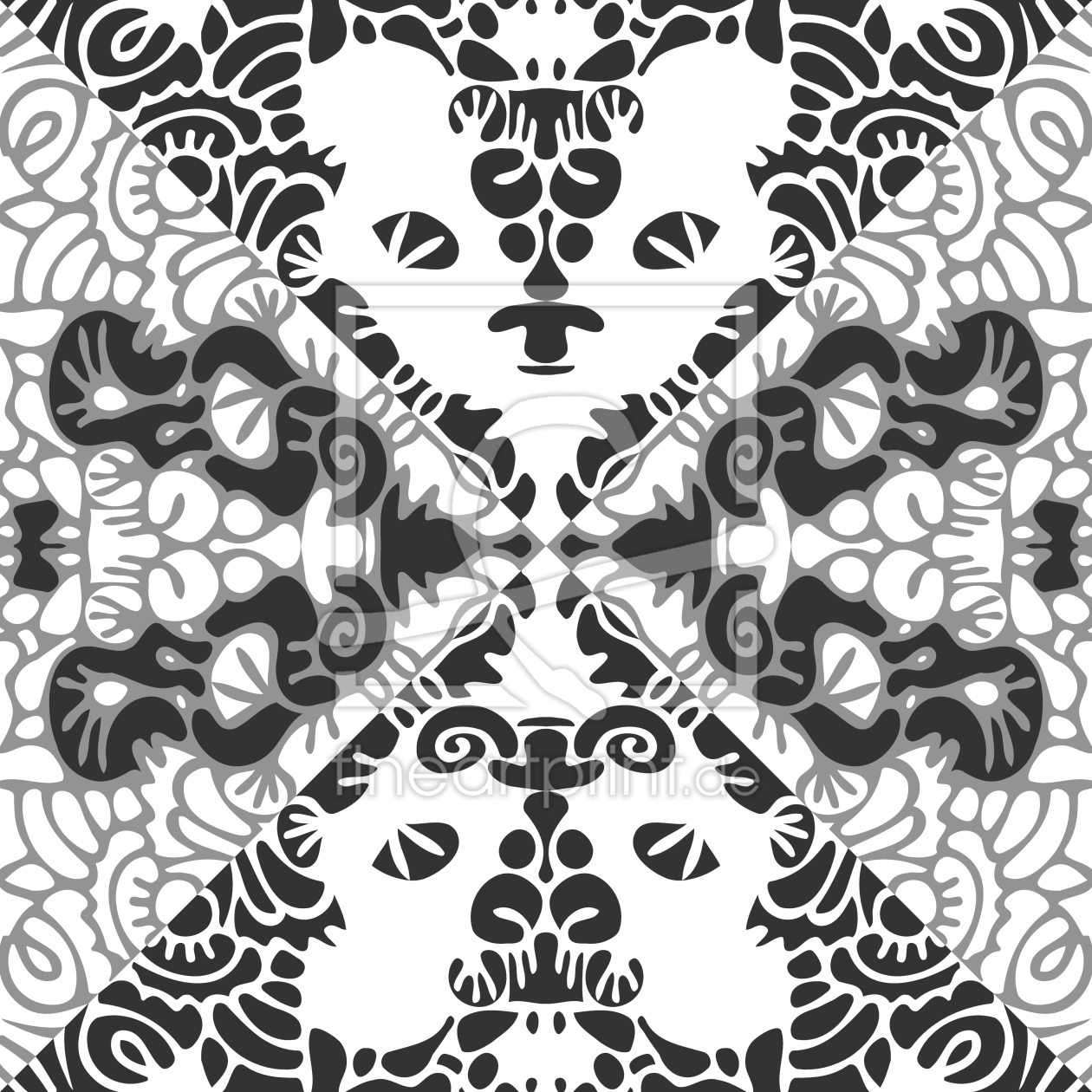 Bild-Nr.: 9011233 Geheimnisvolle Verzierungen erstellt von patterndesigns-com
