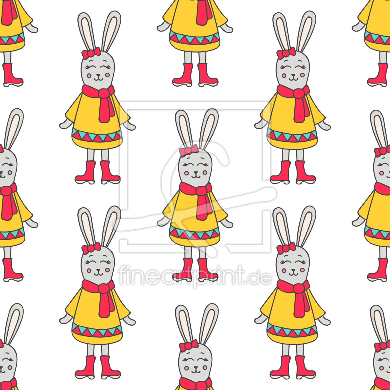 Bild-Nr.: 9011303 Liebliches Häschen erstellt von patterndesigns-com