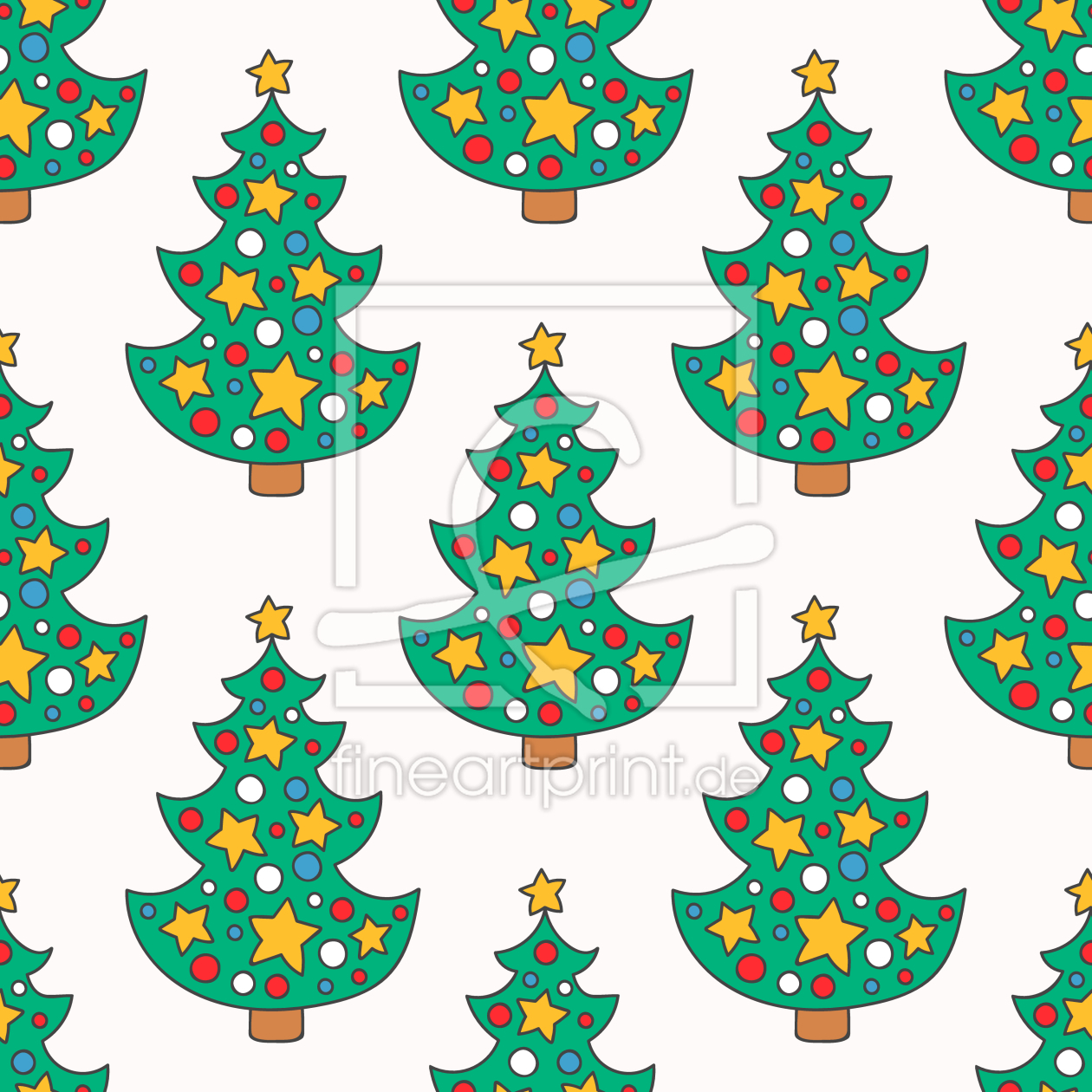 Bild-Nr.: 9011314 Doodle Weihnachtsbaum erstellt von patterndesigns-com