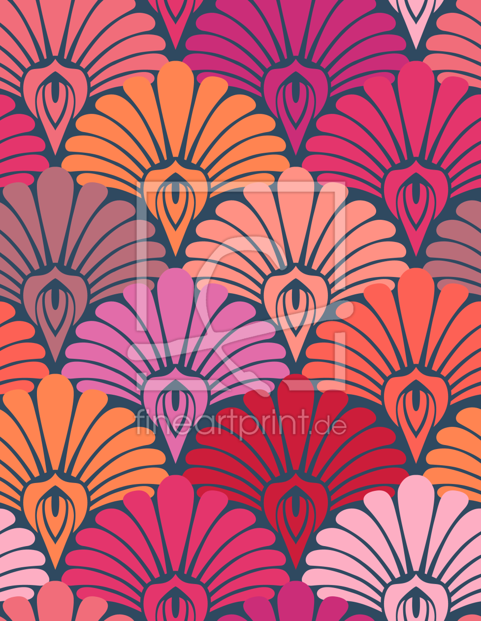 Bild-Nr.: 9011340 Ein Traum von Palmette erstellt von patterndesigns-com