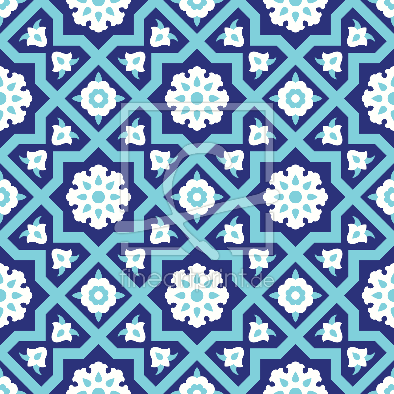 Bild-Nr.: 9011444 Mittelalterliche Blume erstellt von patterndesigns-com