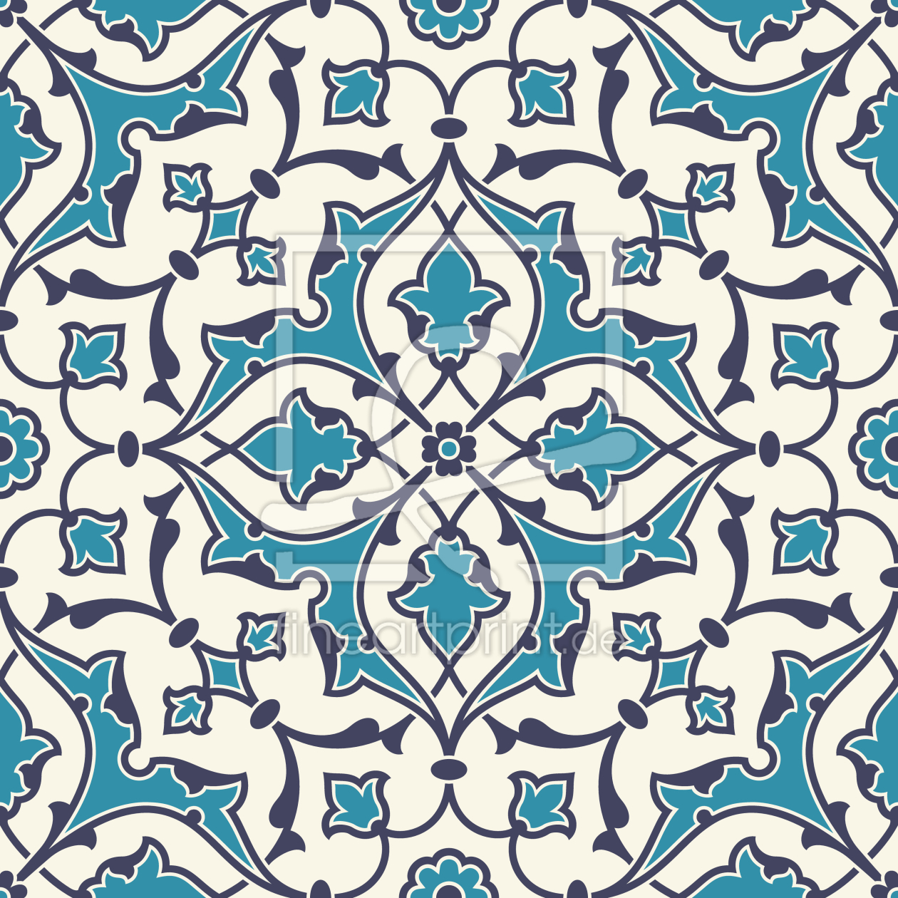 Bild-Nr.: 9011446 Mittelalterliche Arabesken erstellt von patterndesigns-com