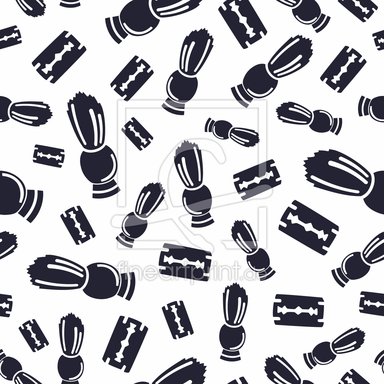 Bild-Nr.: 9011511 Bart-Träger set erstellt von patterndesigns-com