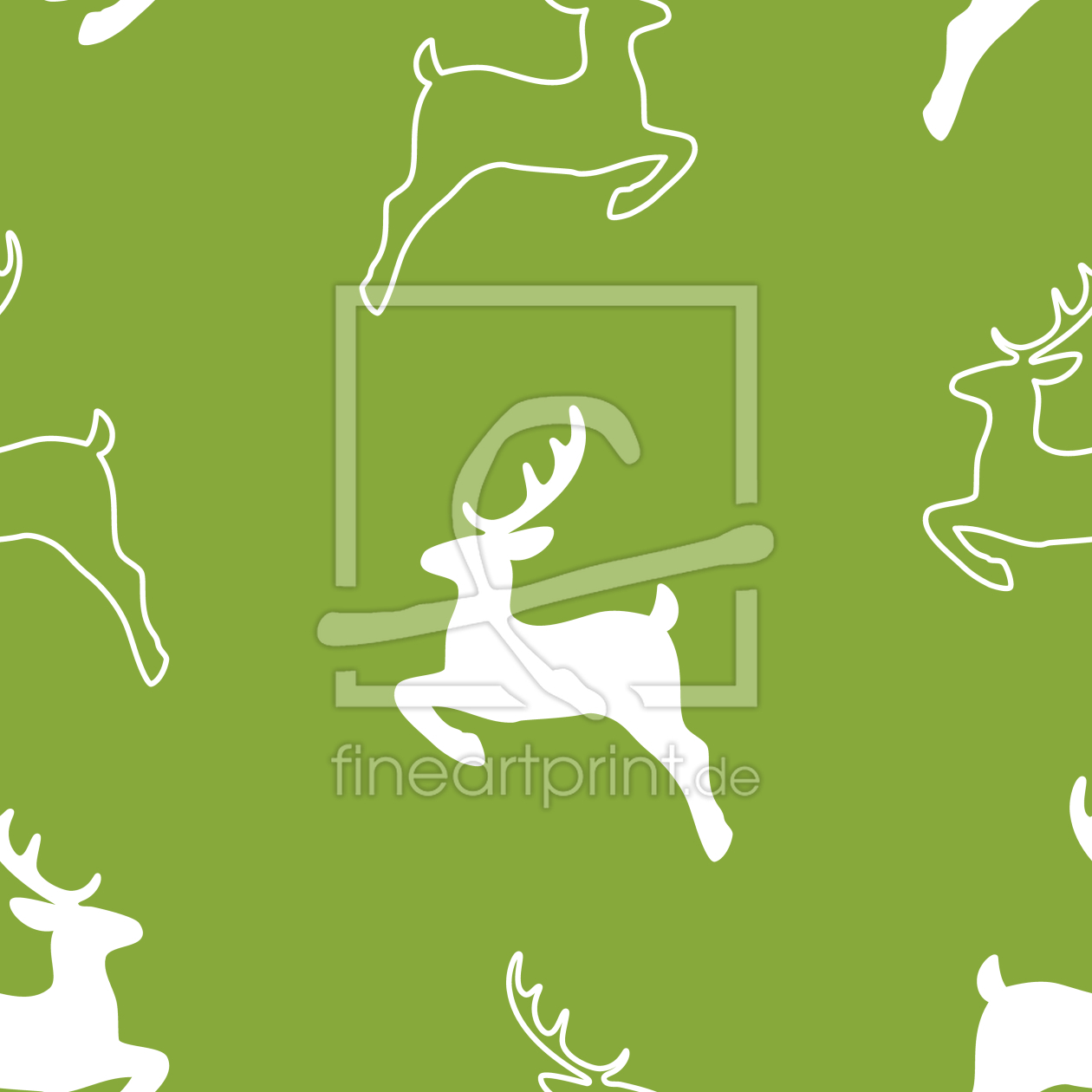 Bild-Nr.: 9011596 Hirsch Silhouetten erstellt von patterndesigns-com