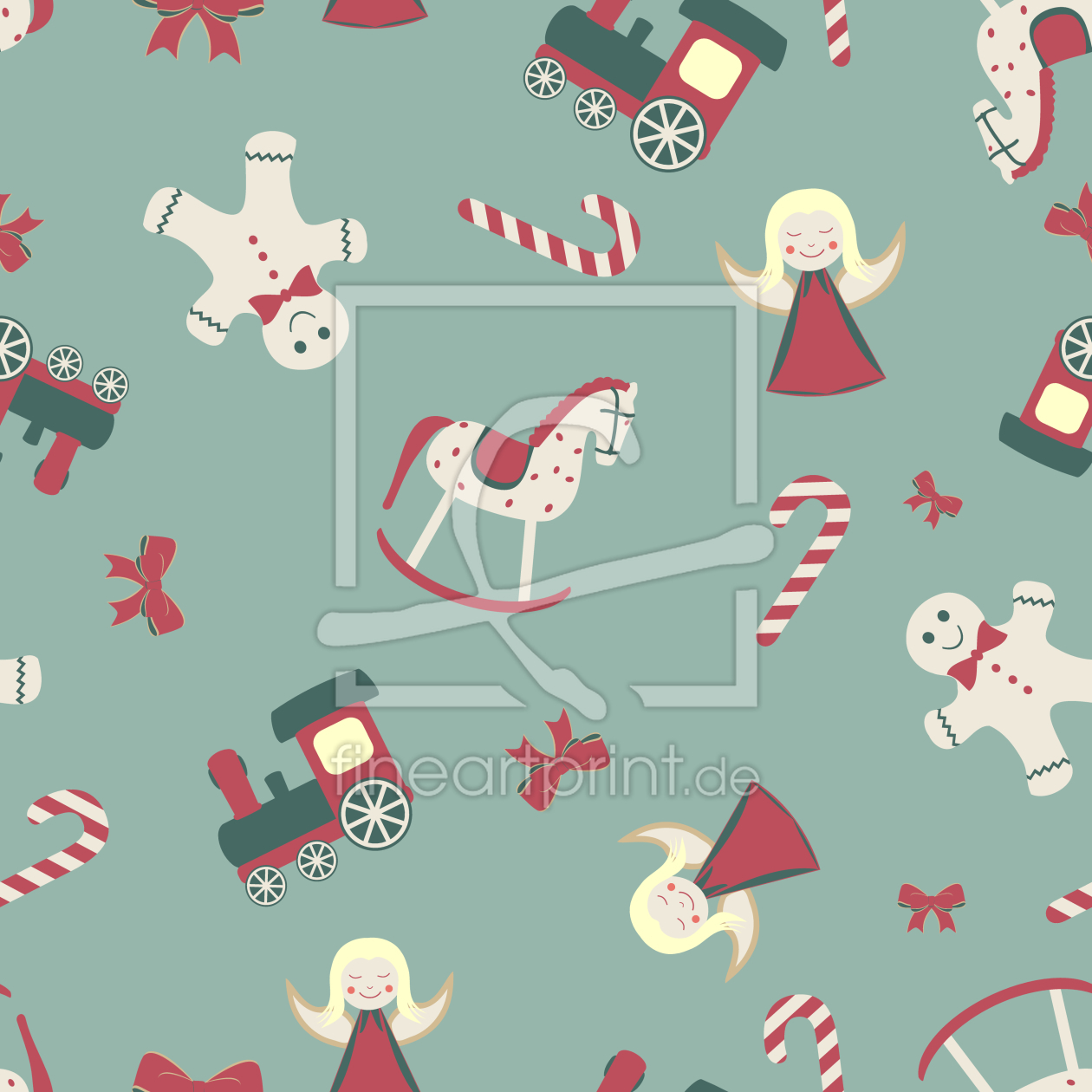 Bild-Nr.: 9011603 Kindlicher Weihnachtsmix erstellt von patterndesigns-com
