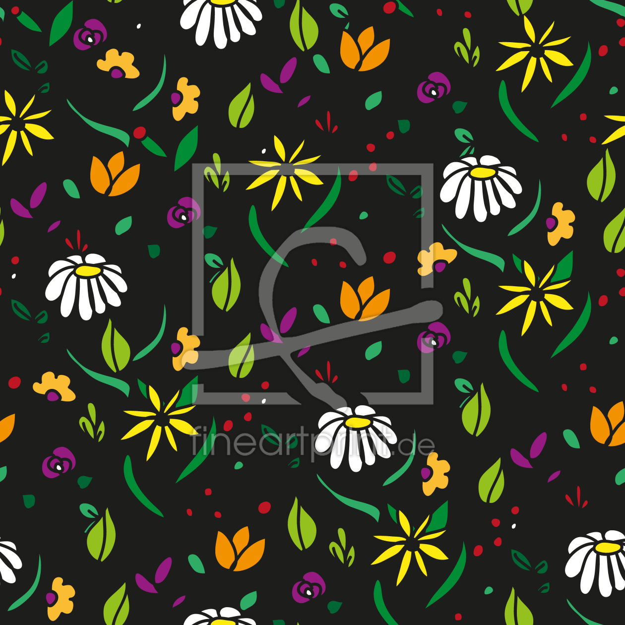 Bild-Nr.: 9011622 Blumen Streuen erstellt von patterndesigns-com