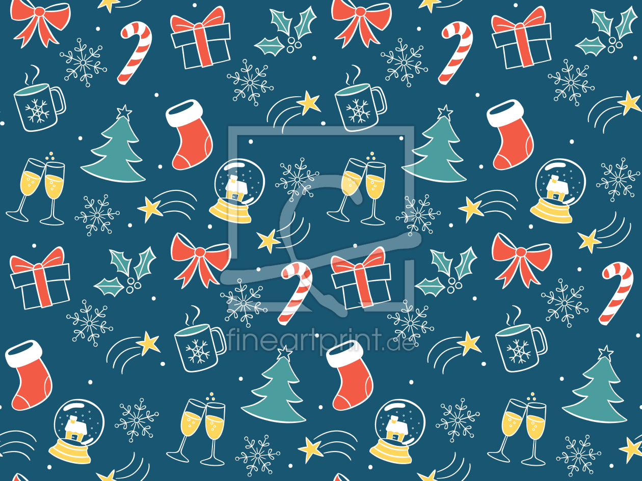 Bild-Nr.: 9011626 Glückliche Weihnachtszeit erstellt von patterndesigns-com