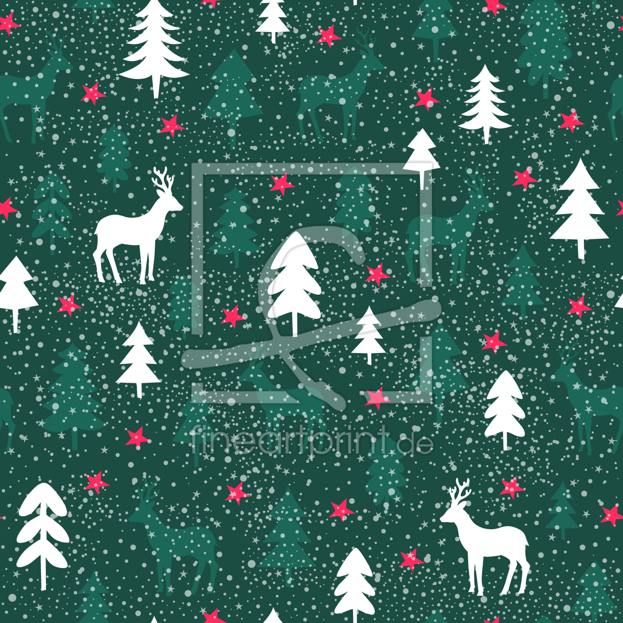 Bild-Nr.: 9011627 Schnee Im Wald erstellt von patterndesigns-com