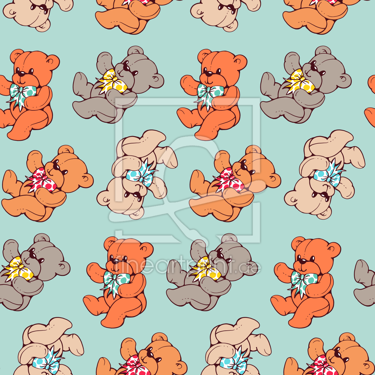 Bild-Nr.: 9011672 Teddybär erstellt von patterndesigns-com