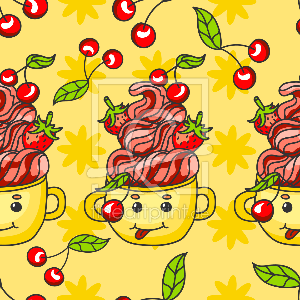 Bild-Nr.: 9011704 Süßes Süßigkeit Dessert erstellt von patterndesigns-com