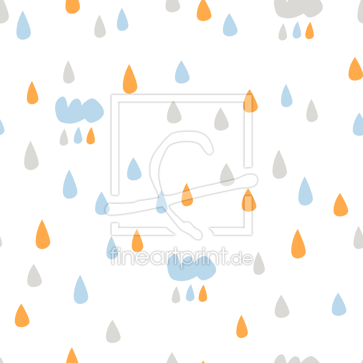 Bild-Nr.: 9011740 Lustiger Regen erstellt von patterndesigns-com