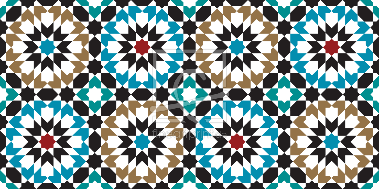 Bild-Nr.: 9011749 Marokkanische Kunst erstellt von patterndesigns-com
