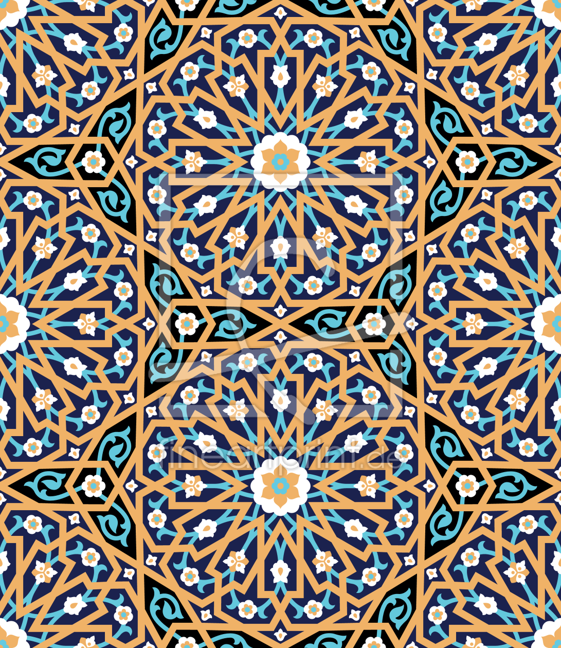 Bild-Nr.: 9011752 Mittelalterliche Kunst erstellt von patterndesigns-com