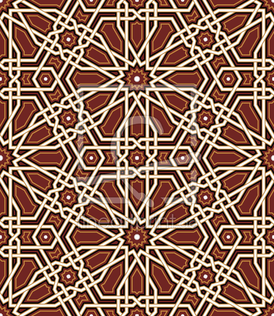 Bild-Nr.: 9011759 Mittelalterliche Intarsien erstellt von patterndesigns-com