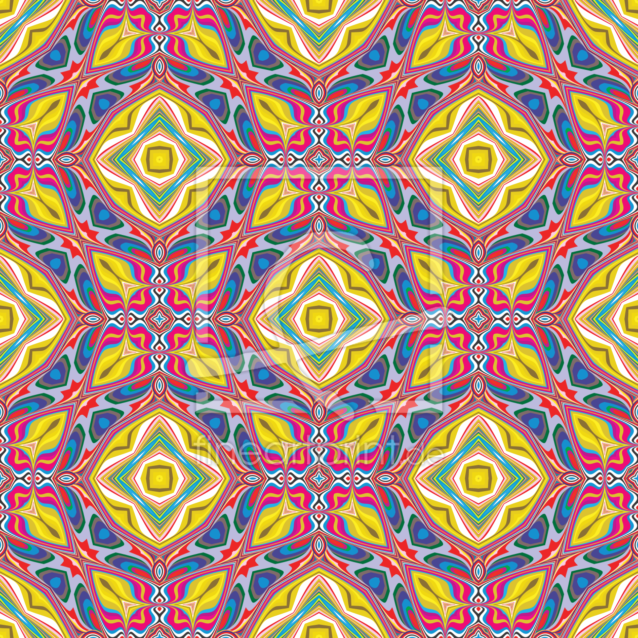 Bild-Nr.: 9011783 Kaleidoskopische Fantasie erstellt von patterndesigns-com