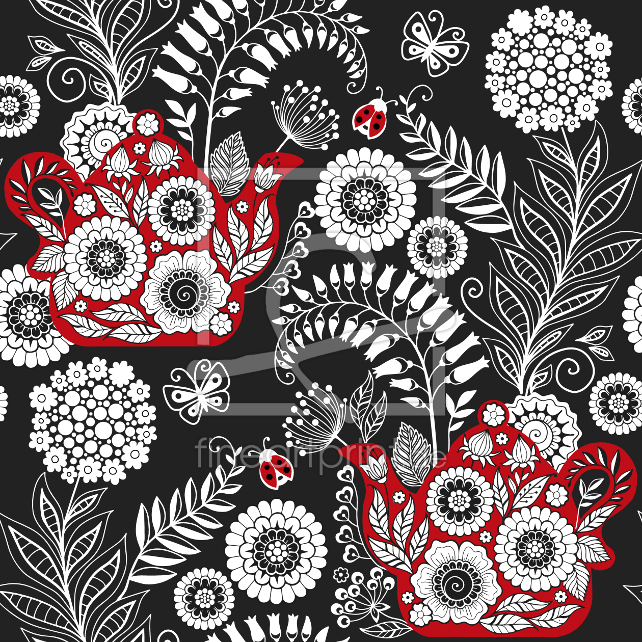 Bild-Nr.: 9011794 Genüßliche Teezeit erstellt von patterndesigns-com