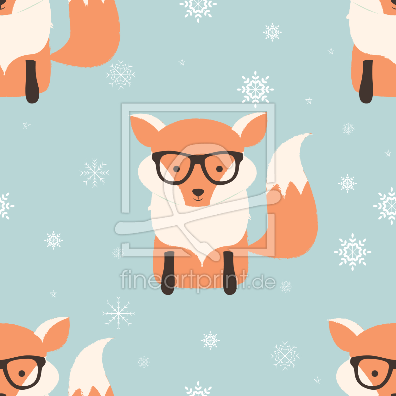 Bild-Nr.: 9011802 Schlauer Fuchs erstellt von patterndesigns-com